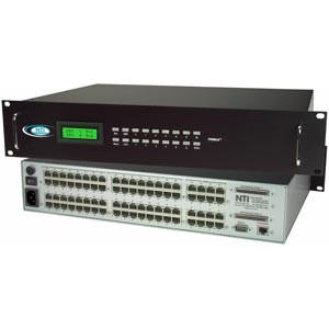 KVM matrix switch via CAT5, 8 user & 32 computer