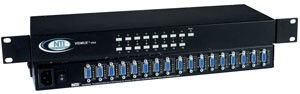 16 port VGA switch, rackmount
