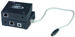 S-Video extender via CAT5, local & remote monitor, up to 600 feet (183 meters)