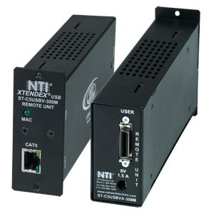 PS/2 KVM + audio extender module, remote unit, rackmount using ST-C5RCK-12