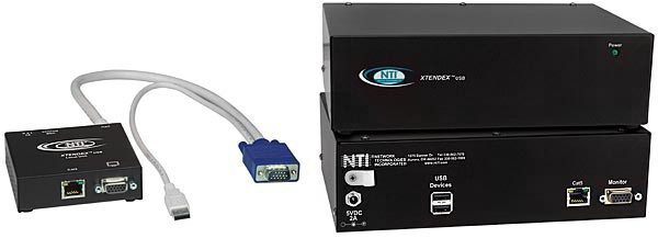XTENDEX® ST-C5USBV Local and Remote Units