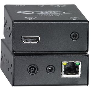 HDMI Extender with IR via One CAT6/6a/7: Extend up to 300 feet (91 meters)