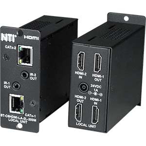 Local HDMI Extender Rackmount Module to 300 feet with local access 
