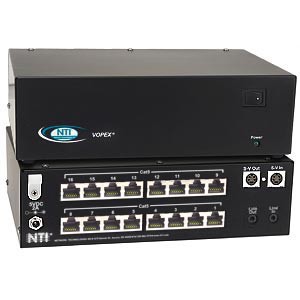16-port S-Video + audio splitter/extender via CAT5