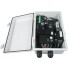 The Outdoor Environment Monitoring System box opened