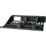 2RU Rackmount Extender Module Tray with Included Cable/Power Supply Management Shelf (Back)