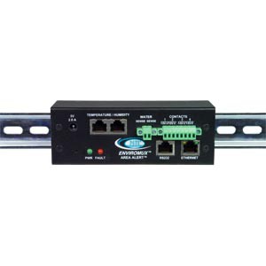 Mini server environment monitoring system, DIN rail mountable